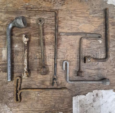 Vintage Lug Wrenches