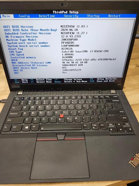 Lenovo ThinkPad T490