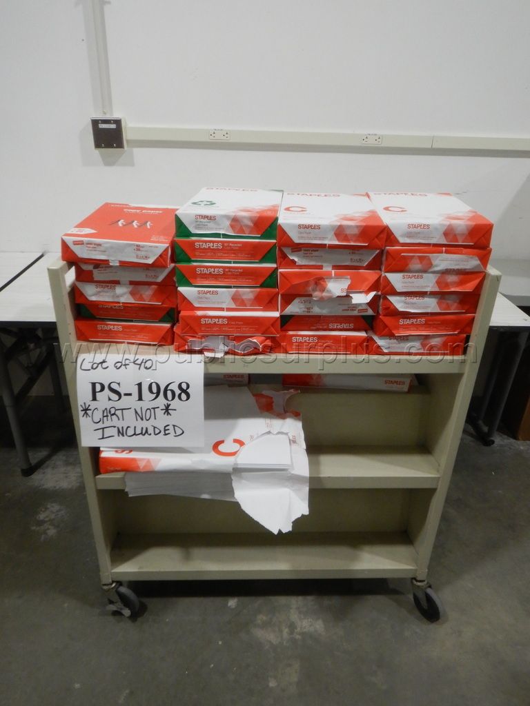 Staples Copy Paper - Lot of 40 — photo 1