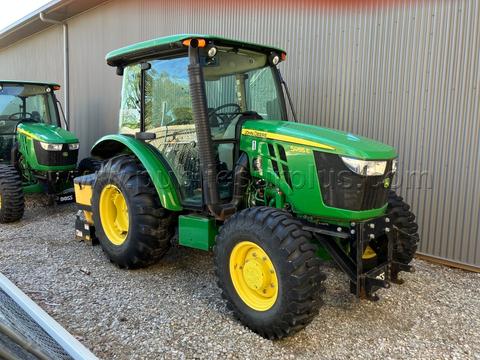 John Deere 5055E tractors w/salter and plows-#1