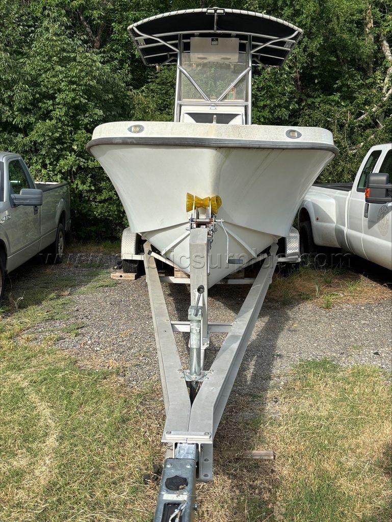 LOT 333 - 2000 Sea Vee 25' boat + MTRs AND TRAILER - photo 1