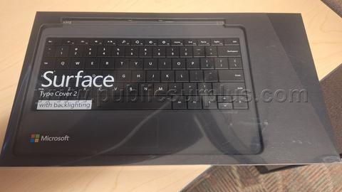 Microsoft Surface Type Cover 2 with Backlighting