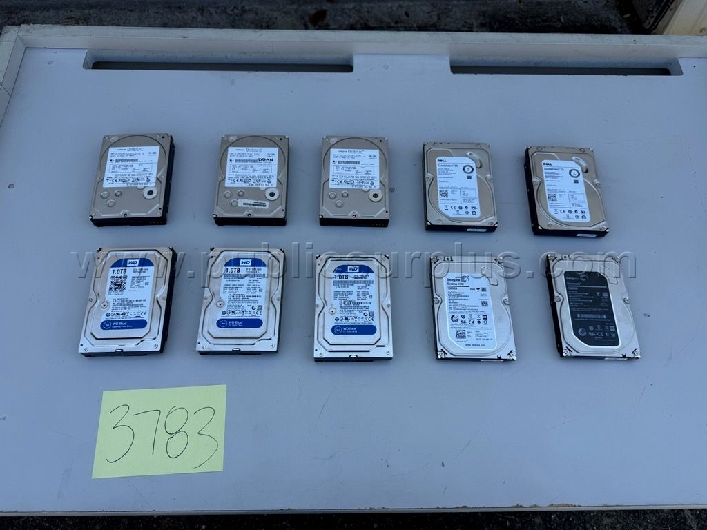 10 pcs - Mixed Hard Drives - 1TB - photo 1