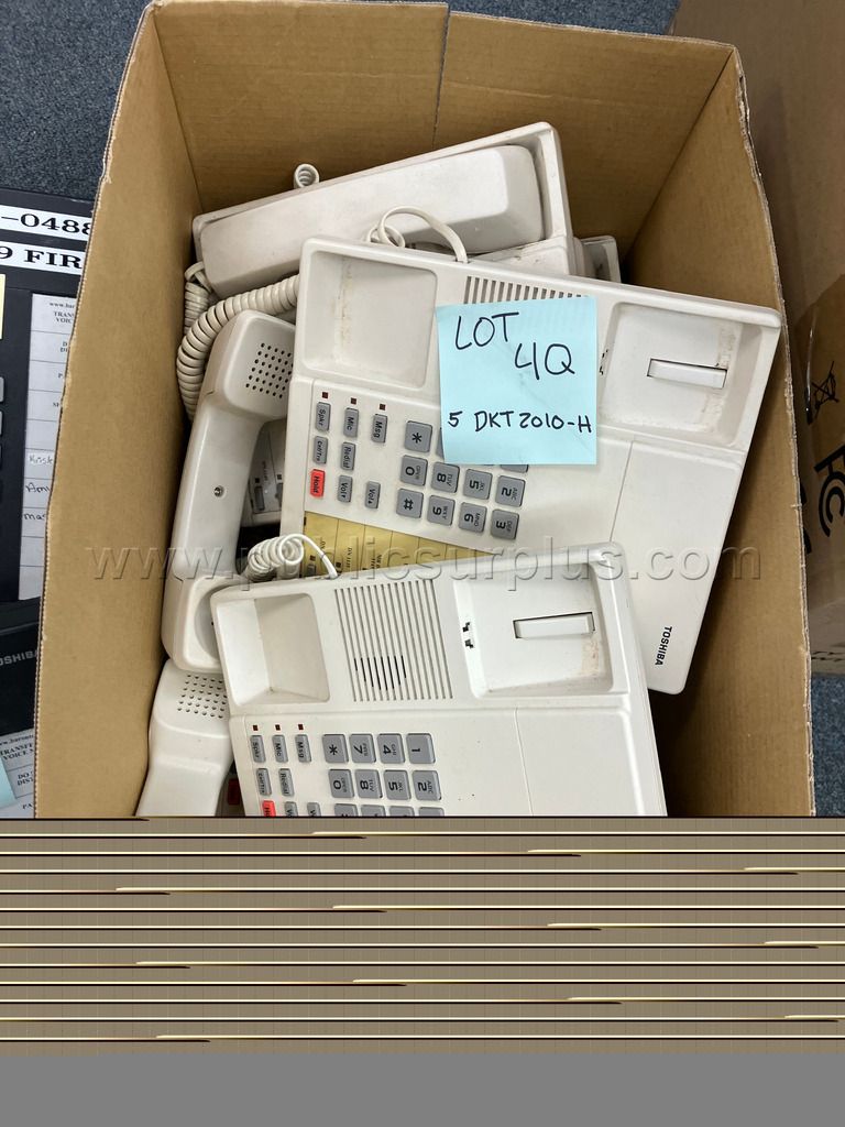 Lot 4Q- 5 Toshiba DKT2010-H — photo 1