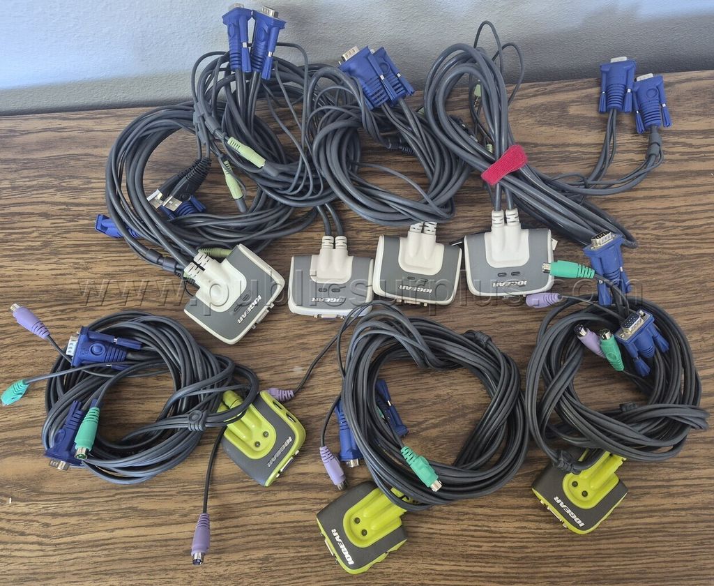MiniView Micro 2-Port VGA USB KVM Switch w/Audio - photo 1