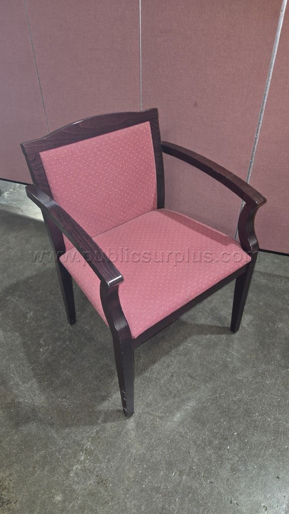 Wooden upholstered chair — photo 1