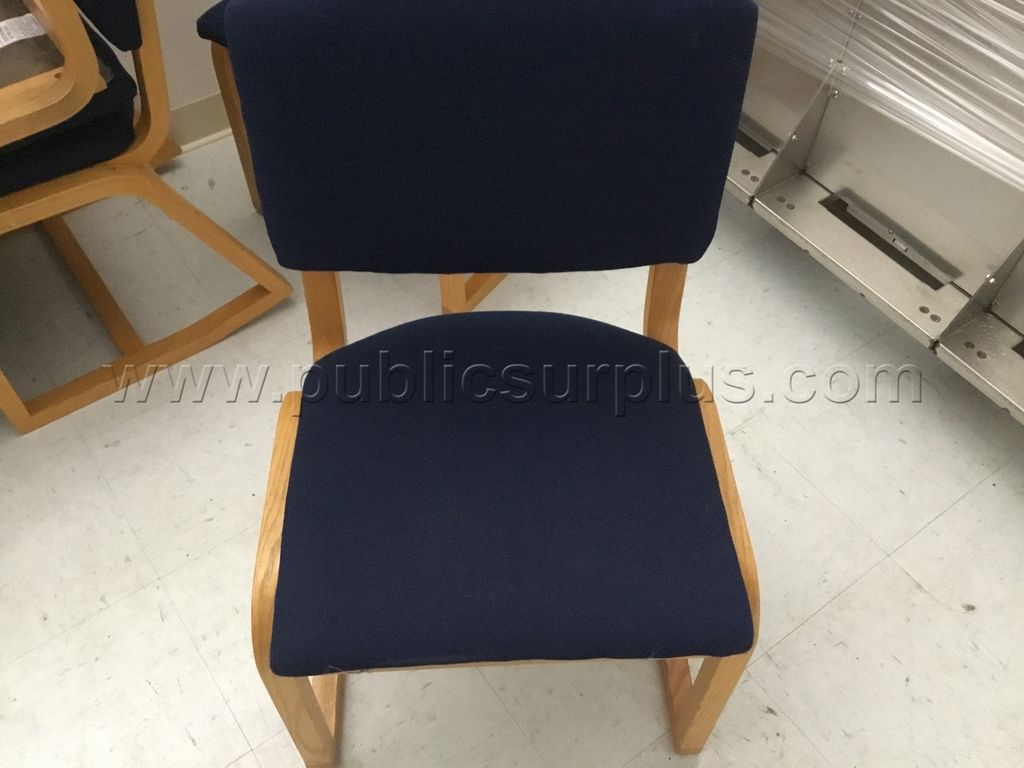 Chairs - Wooden - Upholstered ~ Lot Of 18 — photo 1