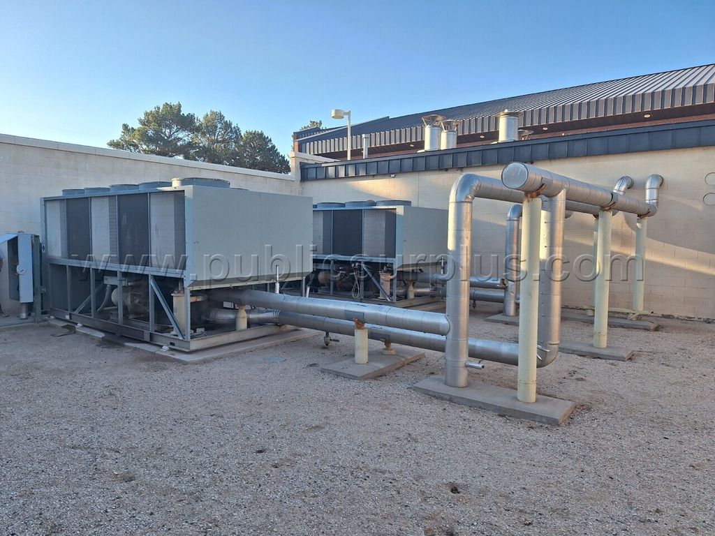 150 ton Trane RTAC air cooled chillers — photo 1
