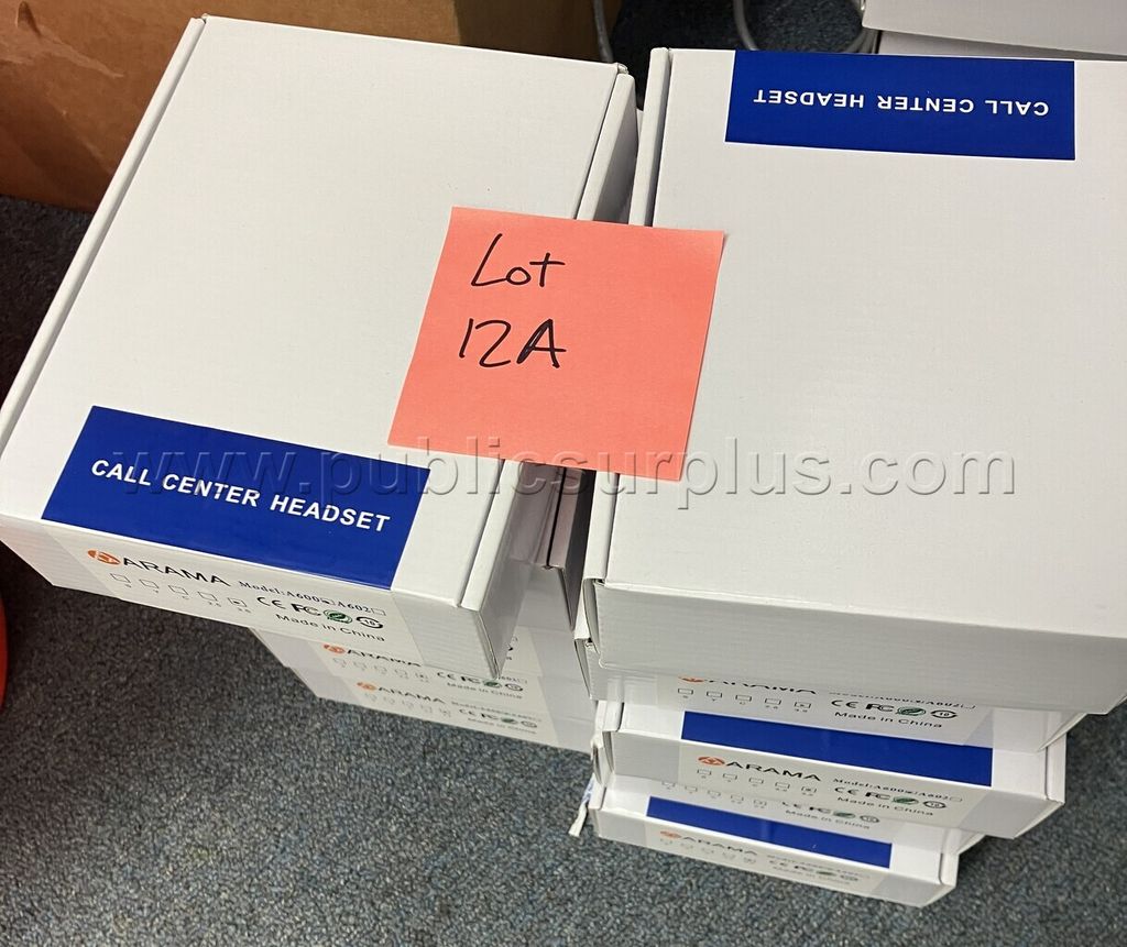 Lot 12A- 10 Arama Call Center Headset — photo 1