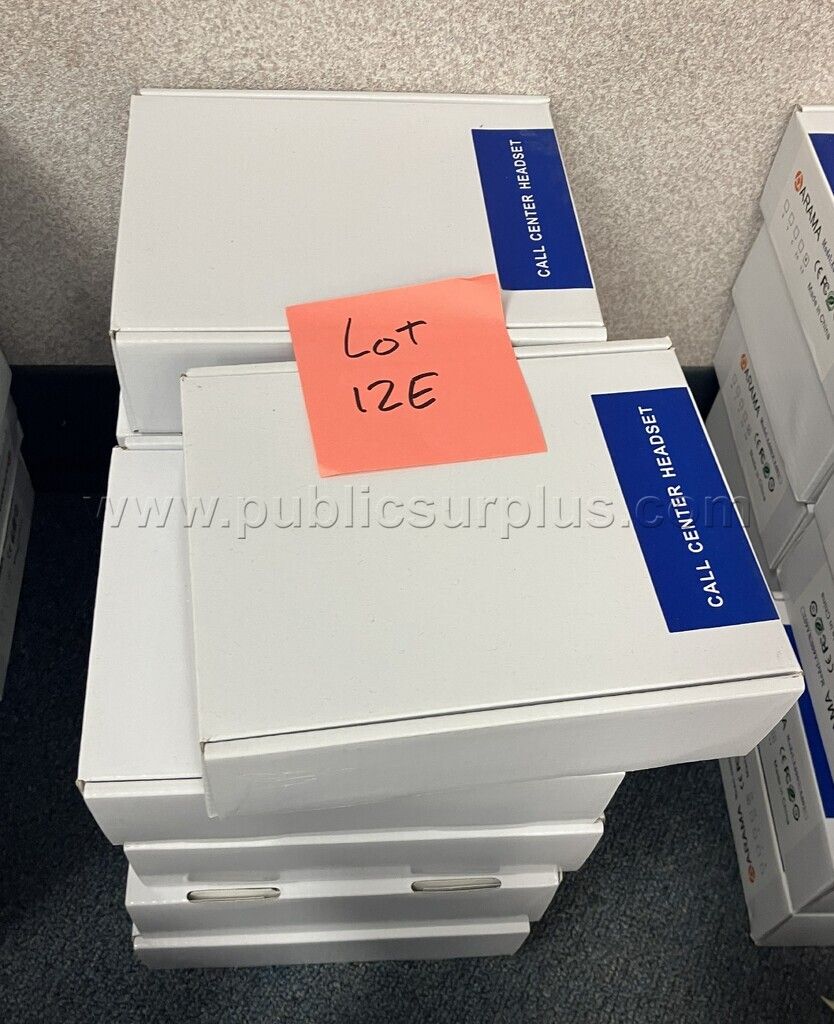 Lot 12E- 10 Arama Call Center Headsets — photo 1