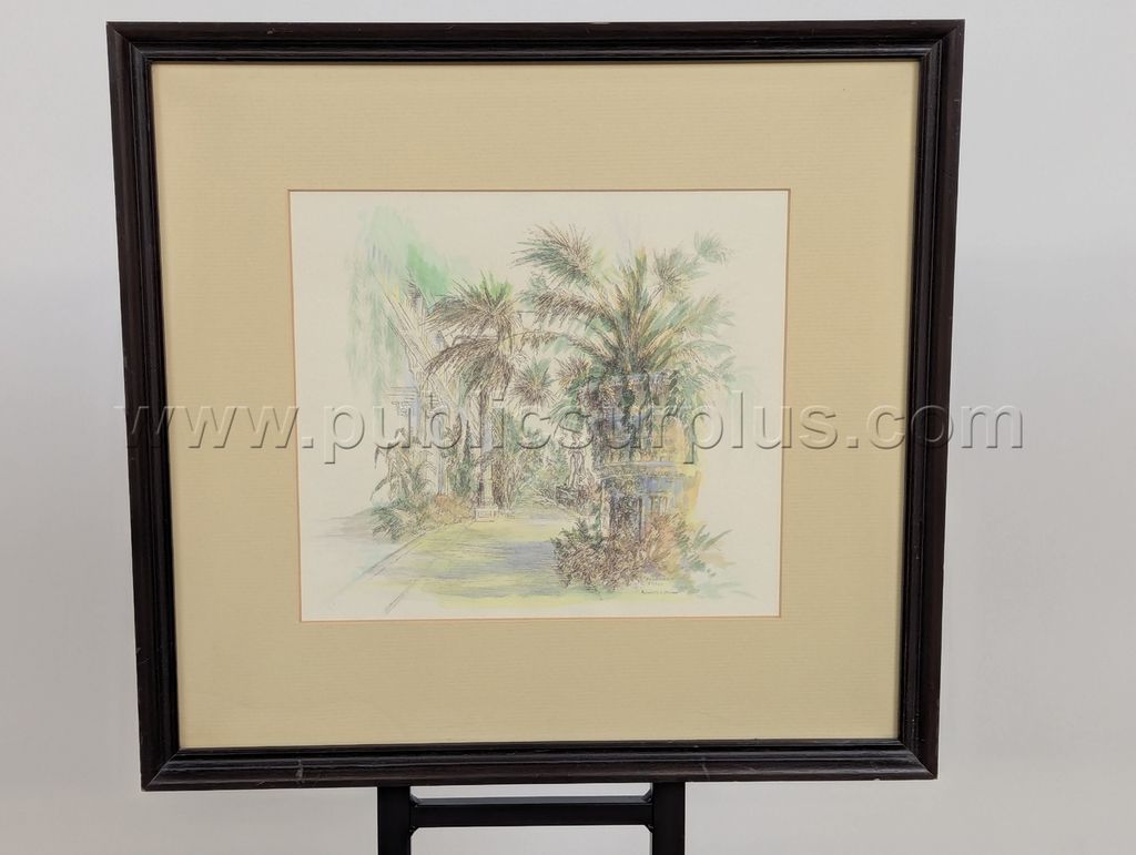Framed Color Sketch by Kenneth Madsen — photo 1