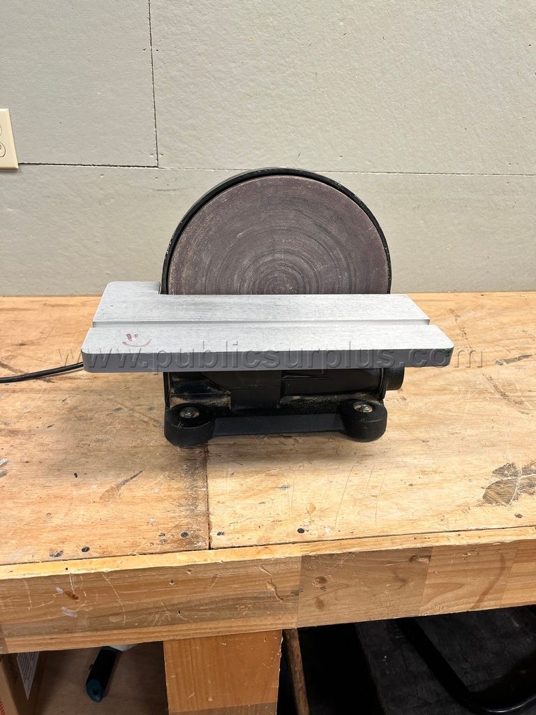 12" Direct Drive Benchtop Disc Sander — photo 1