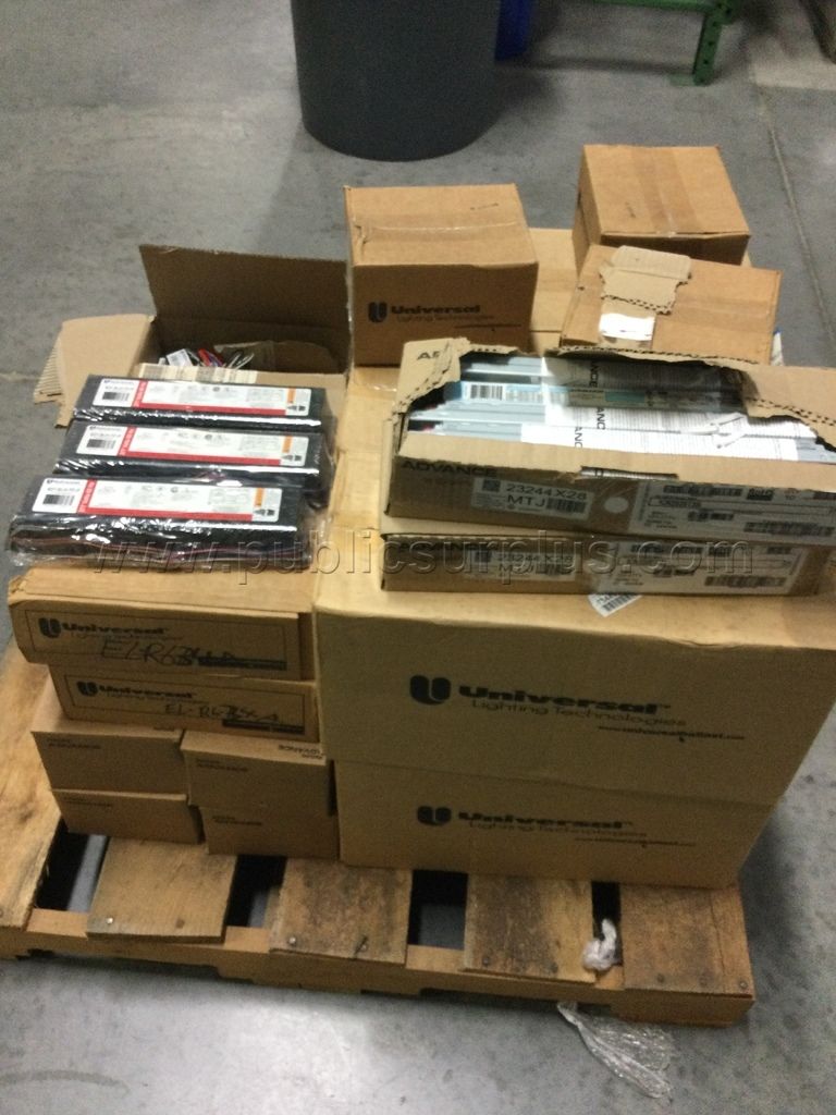 MIXS  PALLET OF BALLASTS — photo 1
