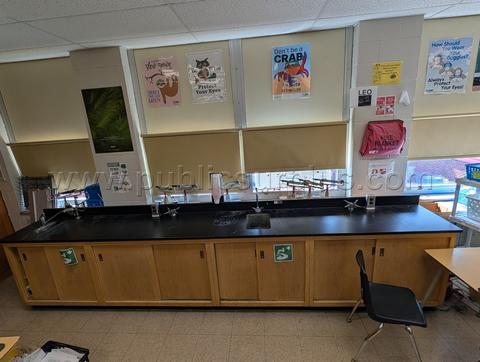 Solid Wood Lab Bench