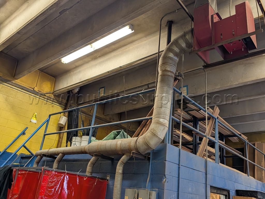 4 Station Welding Ventilation and Fume Fan — photo 1