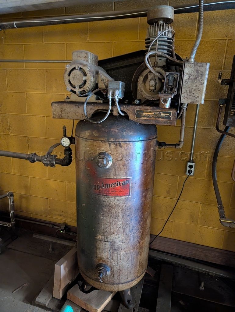 Kellogg-American Vertical Air Compressor — photo 1