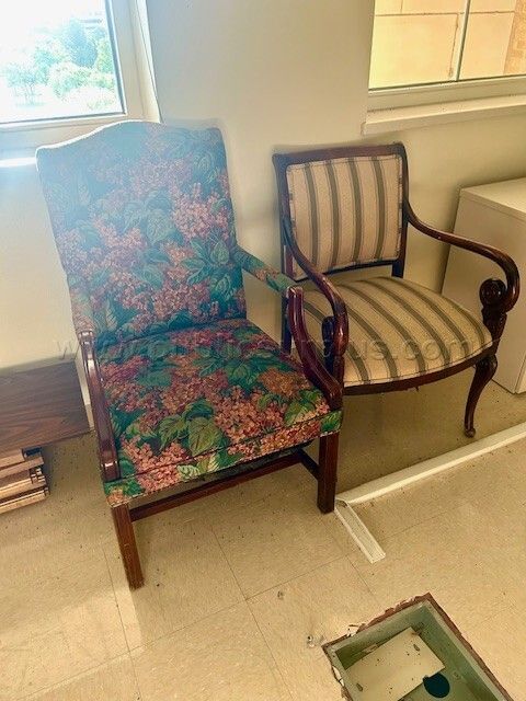 Wood Frame Chairs — photo 1