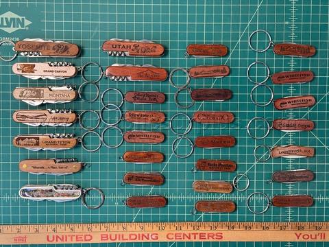 Assorted National Park & State Knives - QTY 30 - Shipping $12.00
