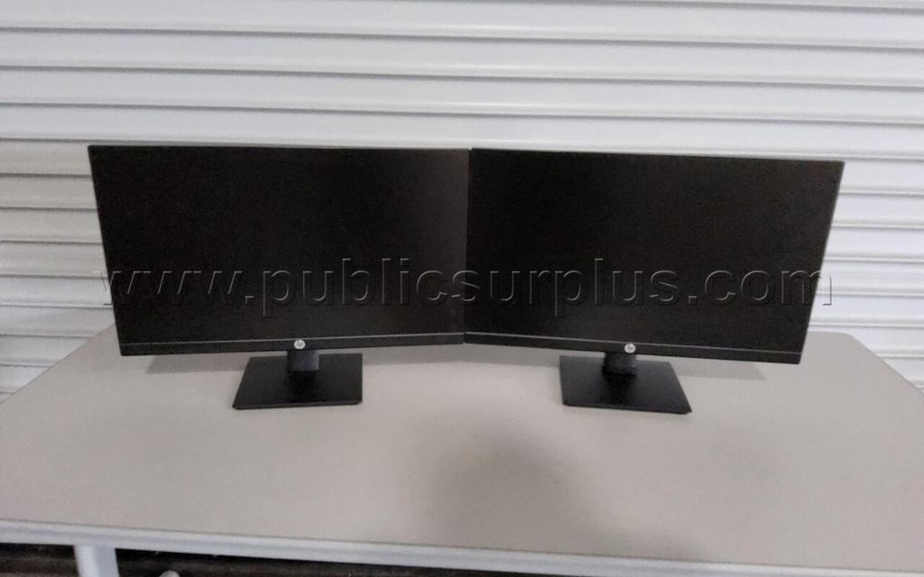 LOT OF 2 23" HP MONITOR — photo 1