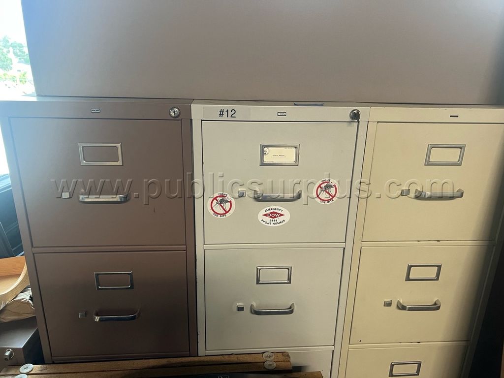 Vertical Filing Cabinets - 4-Drawer Steel (1 unit) — photo 1