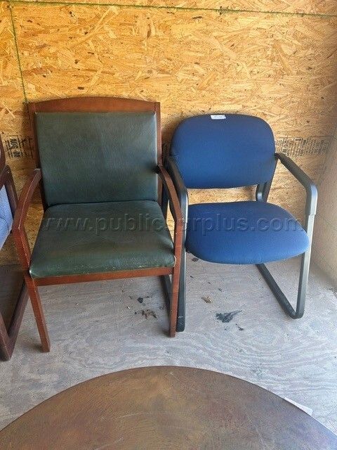 Kimball Mahogany/HON Sled Chair Lot — photo 1