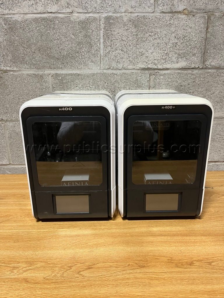 Lot of 2, Afinia H400 & H400+ 3D Printer — photo 1