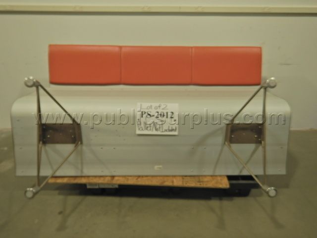 3 Seater Metal Benches* - Lot of 2 — photo 1
