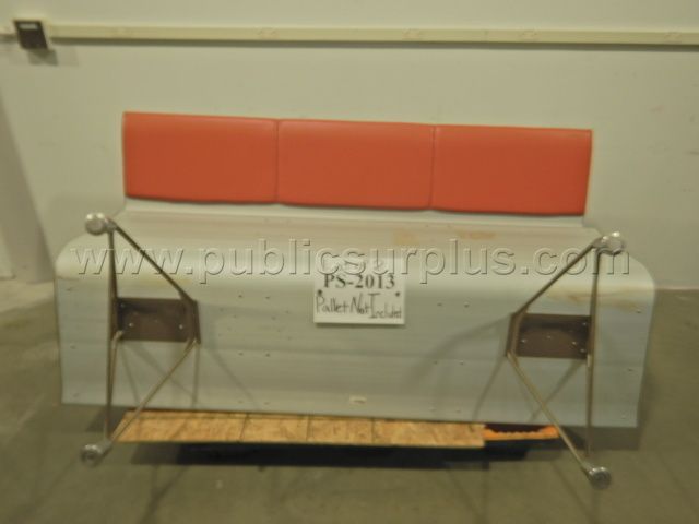 3 Seater Metal Benches* - Lot of 2 — photo 1