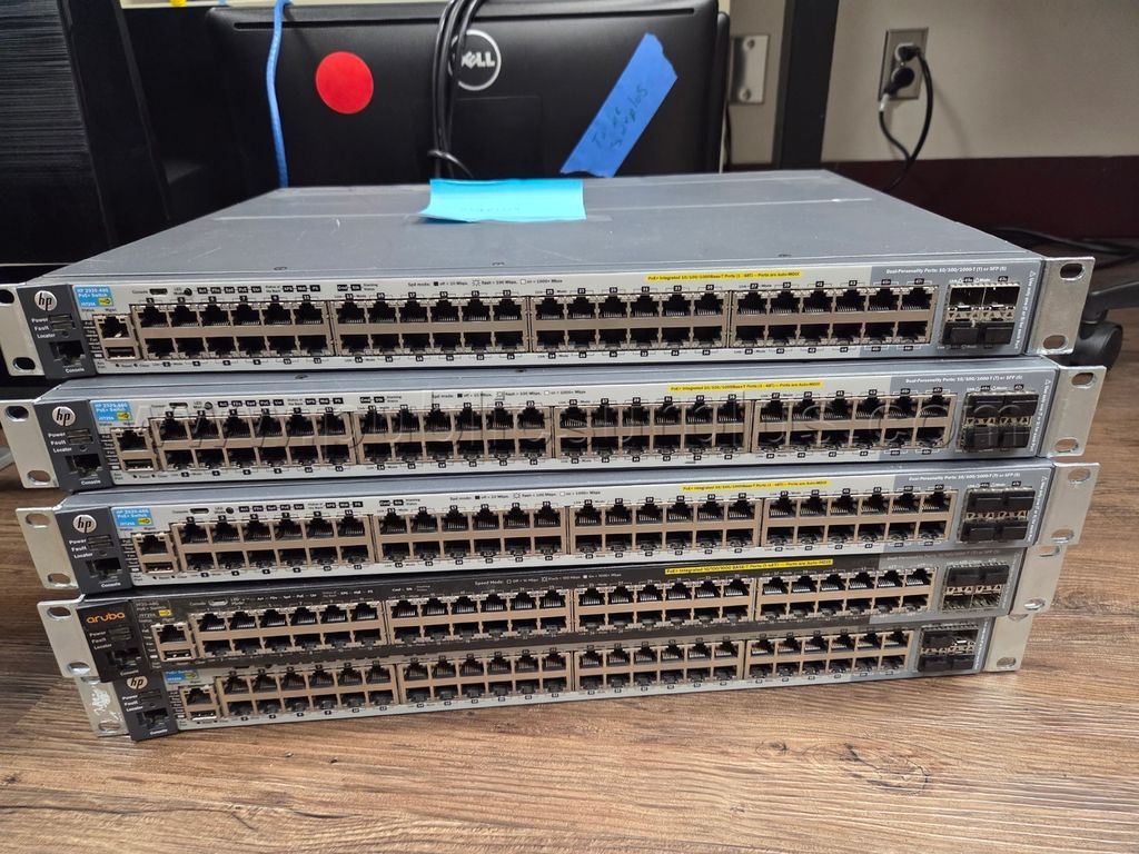 Five HP Network Switches (HP 2920-48Gs) - photo 1