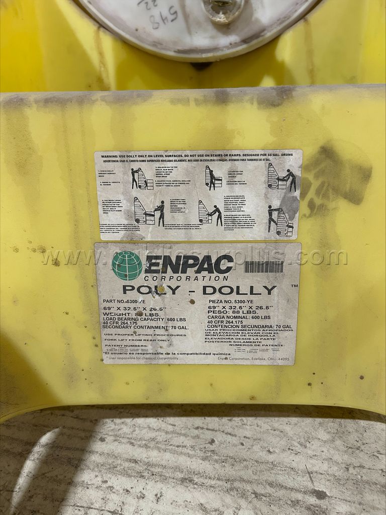 2x ENPAC Poly-Dolly 5300-YF - photo 1