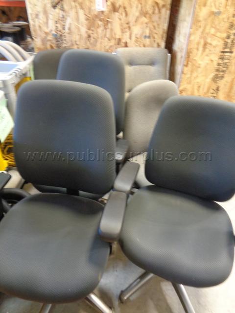 101/13312- 10 office chairs *No Shipping*