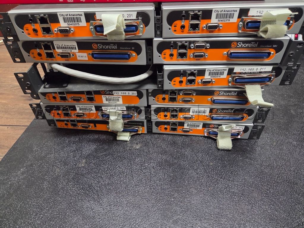 Five ShoreTel ShoreGear 50 Phone Switches - photo 1
