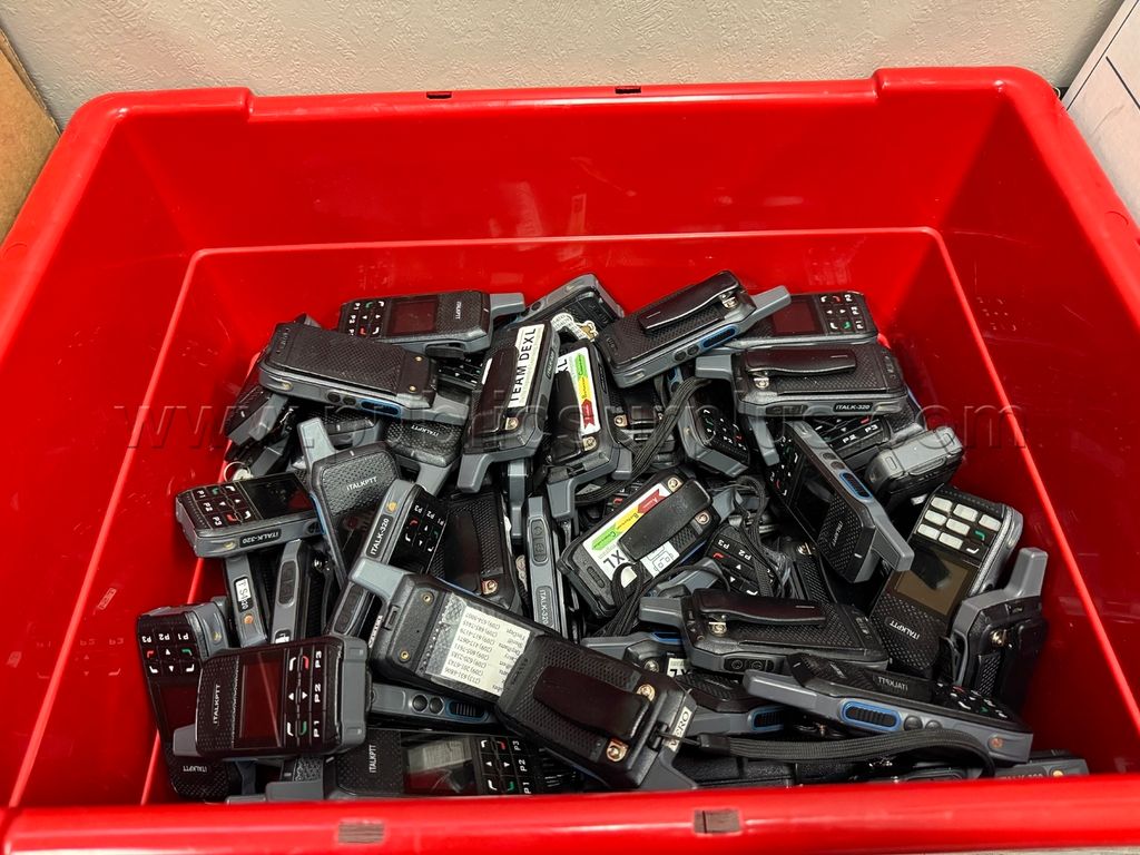 Lot of iTALK PoC Radios, Mobile Radios, and Rapid Chargers — photo 1