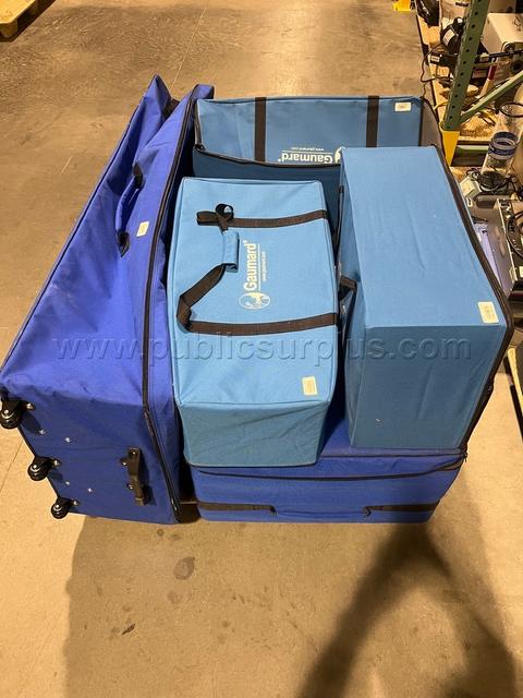 Pallet of (5) Gaumard Patient Carrying Cases - Row CC5 -CF