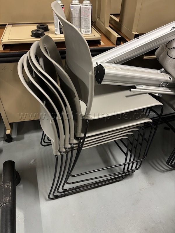 TALIHINA - GRAY CHAIRS WITH METAL LEGS X11 — photo 1