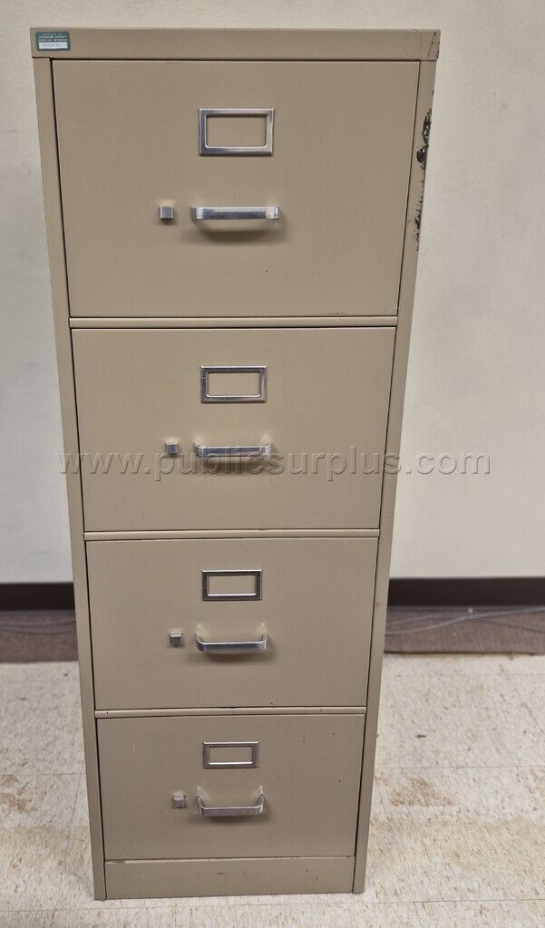 4-Drawer Legal Size File Cabinet — photo 1