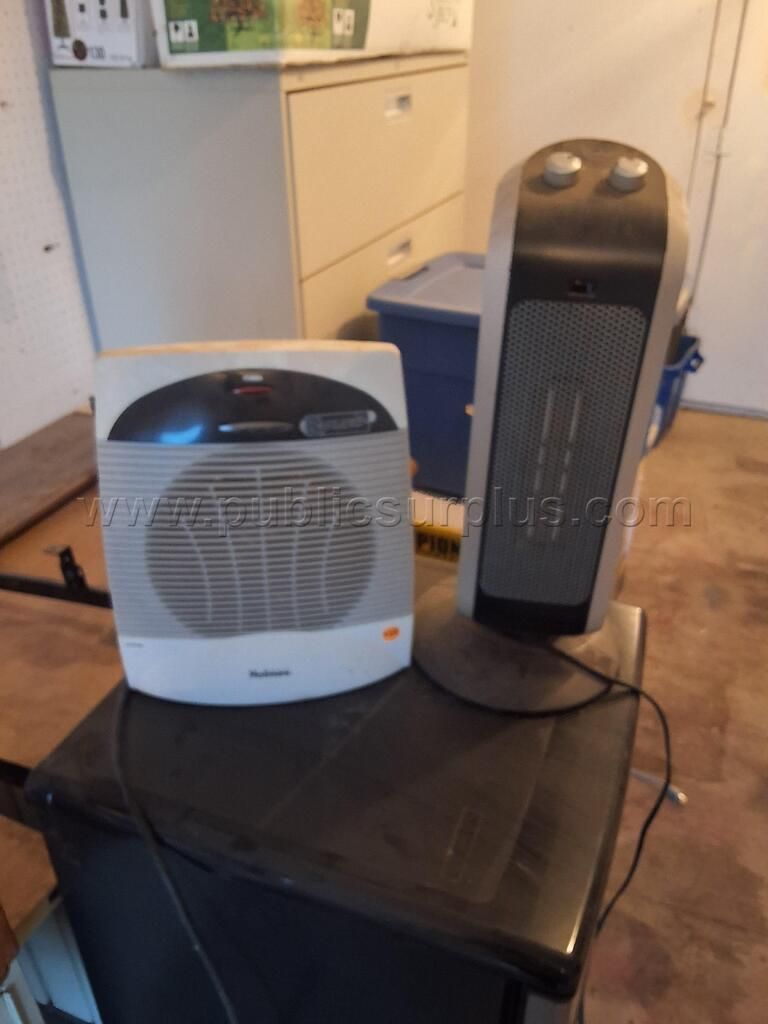 Heater with Fan and Tower Fan — photo 1