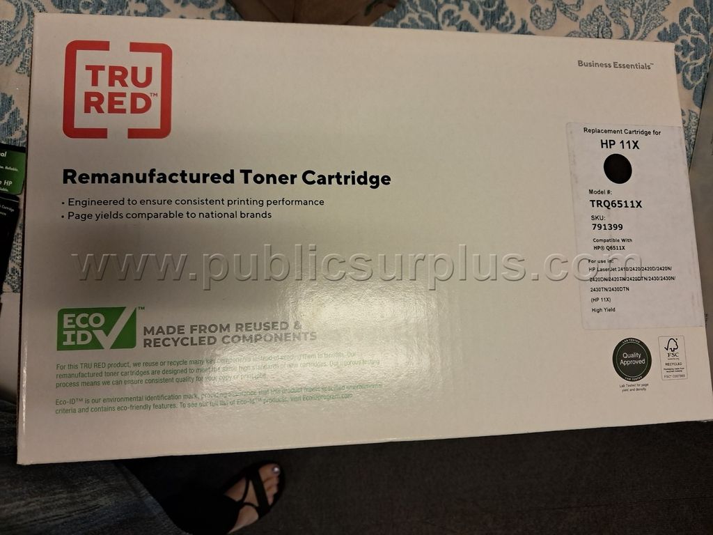 HP 11X TRQ6511X Remanufactured Toner Cartridge — photo 1