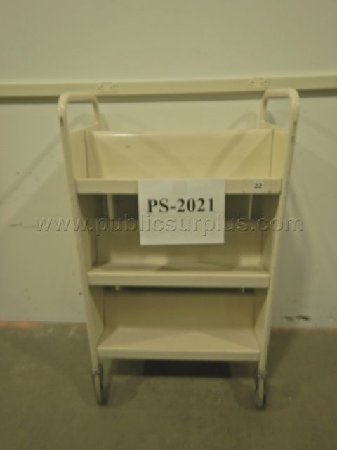 Rolling Book Cart — photo 1