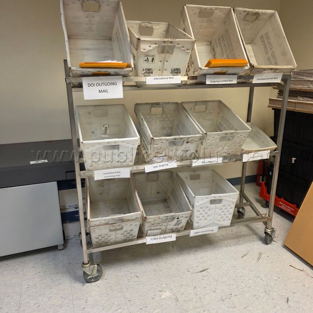 Rack - Mail Bins w/ Bins — photo 1