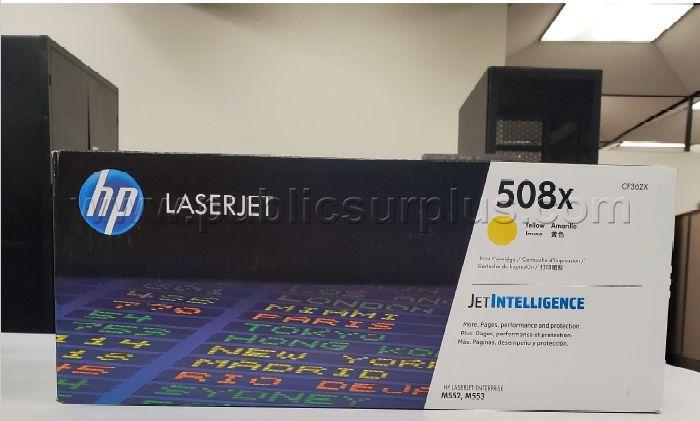 8 HP-508X TONER YELLOW - CF362X (HIGH YIELD)-7 new unopen,1 new box open/PKG not — photo 1
