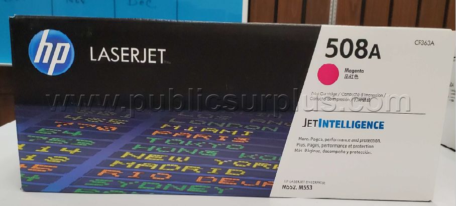 4 HP-508 TONER MAGENTA - CF363A new unopen — photo 1