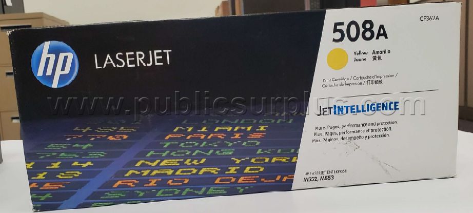 2 HP-508A TONER YELLOW - CF362A-1 new unopen 1 new box open/PKG not — photo 1