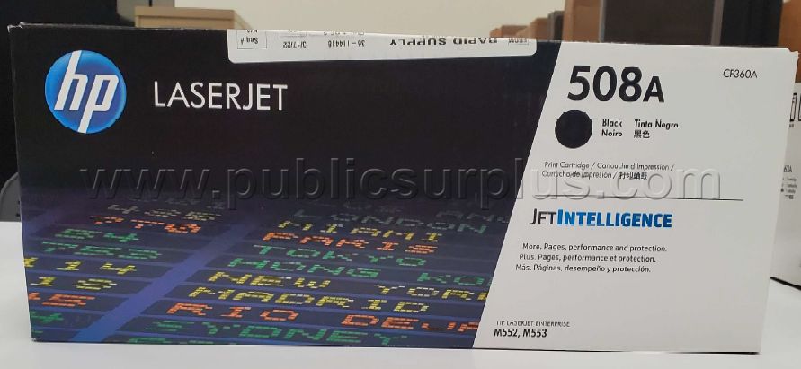 2 HP-508A TONER BLACK - CF360A new unopen — photo 1