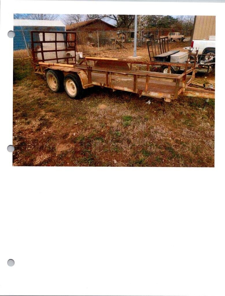 1993 BGTX UTILTY TRAILER — photo 1