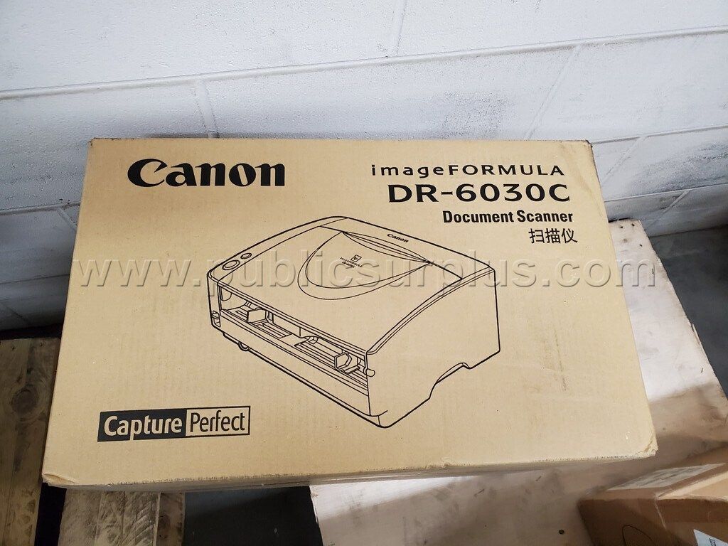 CANON DR-6030C SCANNER — photo 1