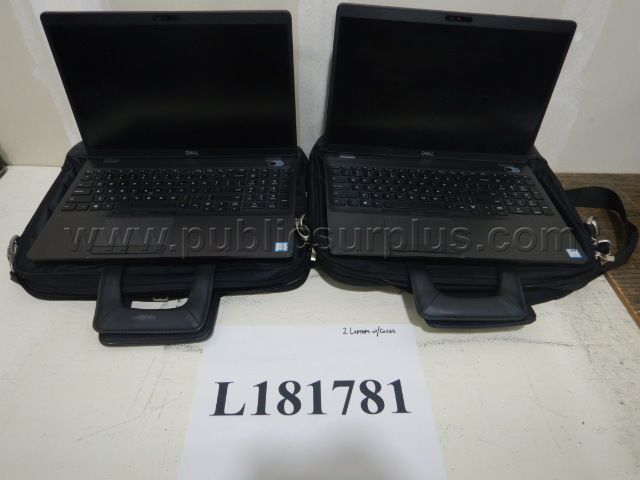 Dell Precision 3541 Laptops w/Cases - Lot of 2 — photo 1