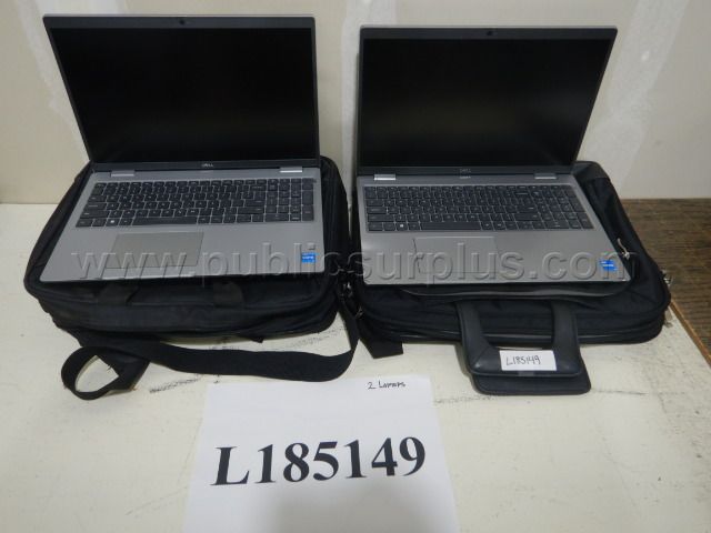Dell Precision 3571 Laptops w/Cases - Lot of 2 — photo 1