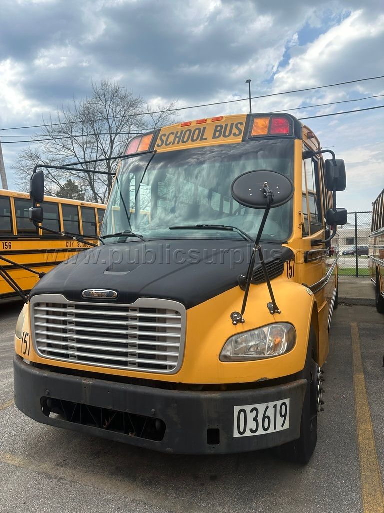 P-2010 Thomas freightliner 72 passenger school bus # 157 — photo 1