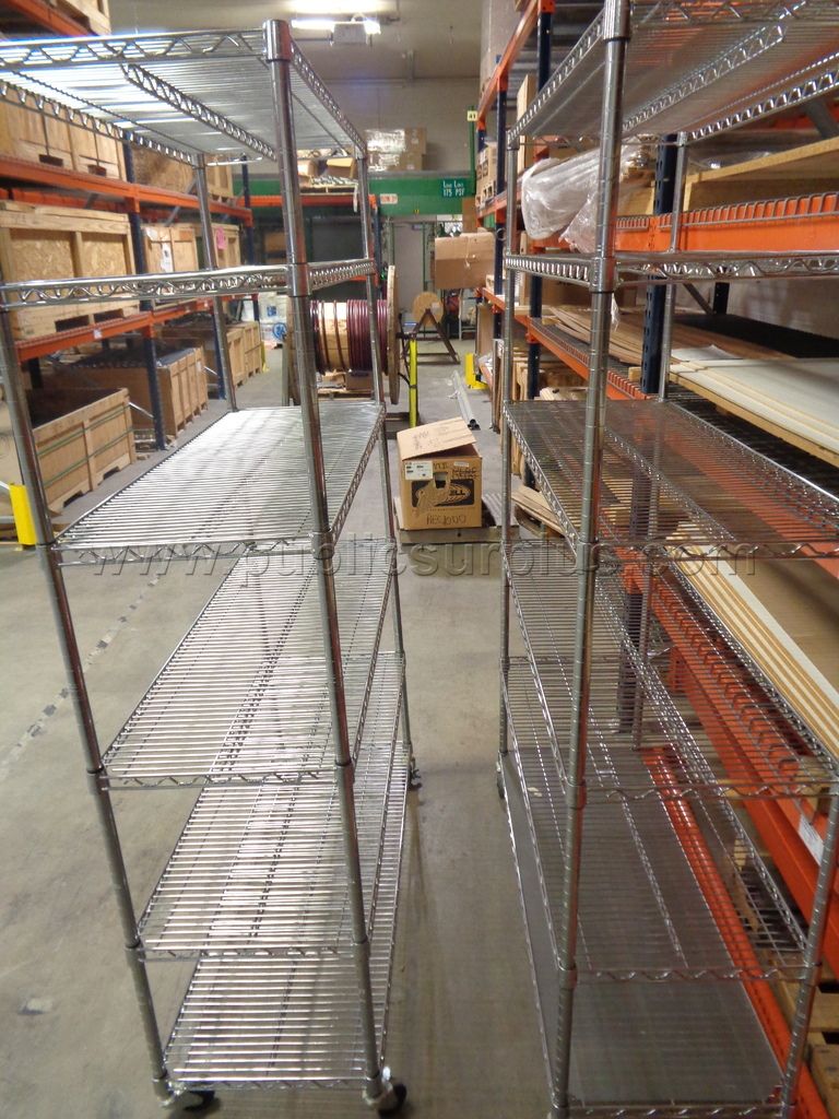 101/13340- Wire Shelves *No Shipping* — photo 1